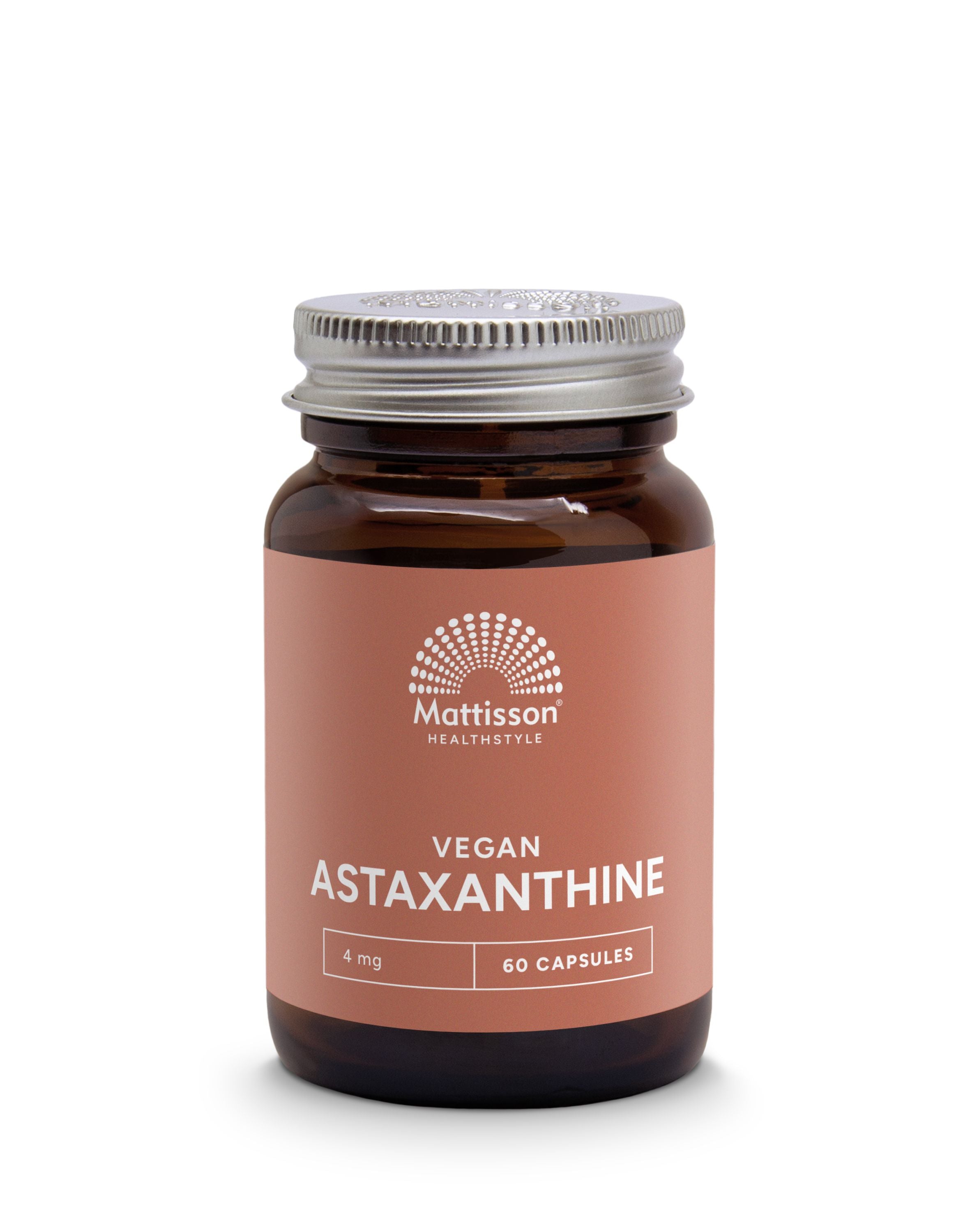 Mattisson Vegan astaxanthine 4mg 60 Vegetarische capsules