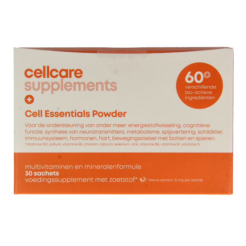 CellCare Cell Essentials multivitamine poeder 30 Zakjes