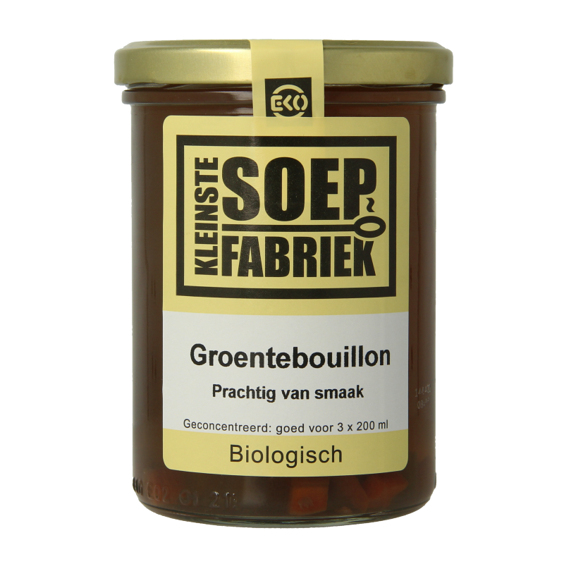 Kleinstesoepfabriek Groentebouillon bio 400 Milliliter