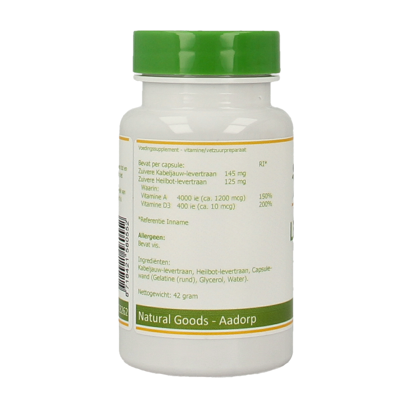 Elvitum Levertraan A D3 100 Capsules