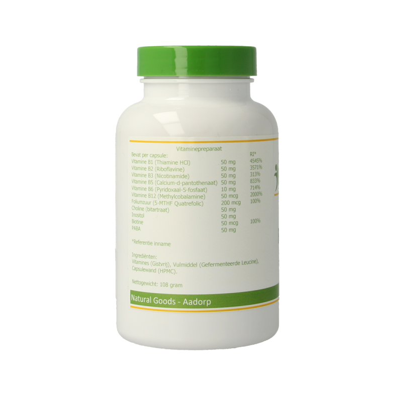 Elvitum Vitamine B-forte gistvrij 180 Vegetarische capsules