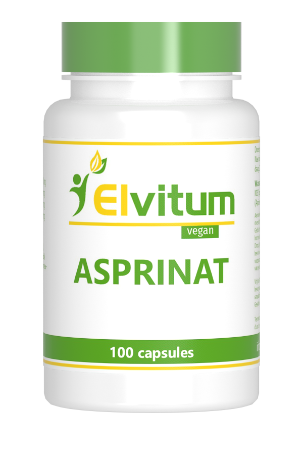 Elvitum Asprinat - salix alba complex 100 Vegetarische capsules