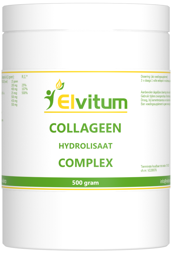 Elvitum Collageen complex 500 Gram