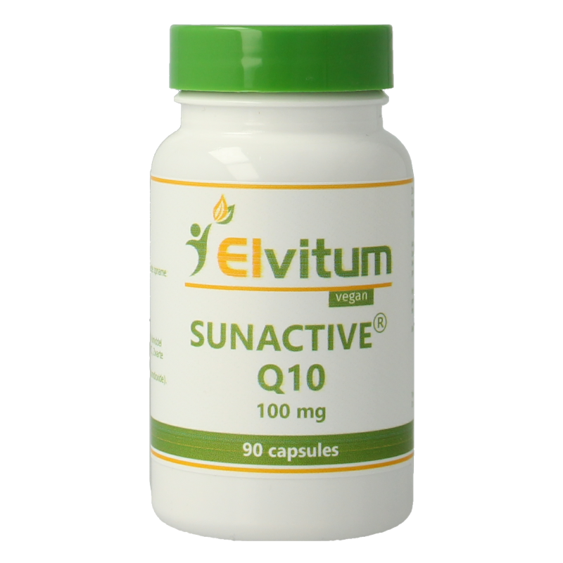 Elvitum Co-enzym Q10 sunactive 100mg 90 Vegetarische capsules
