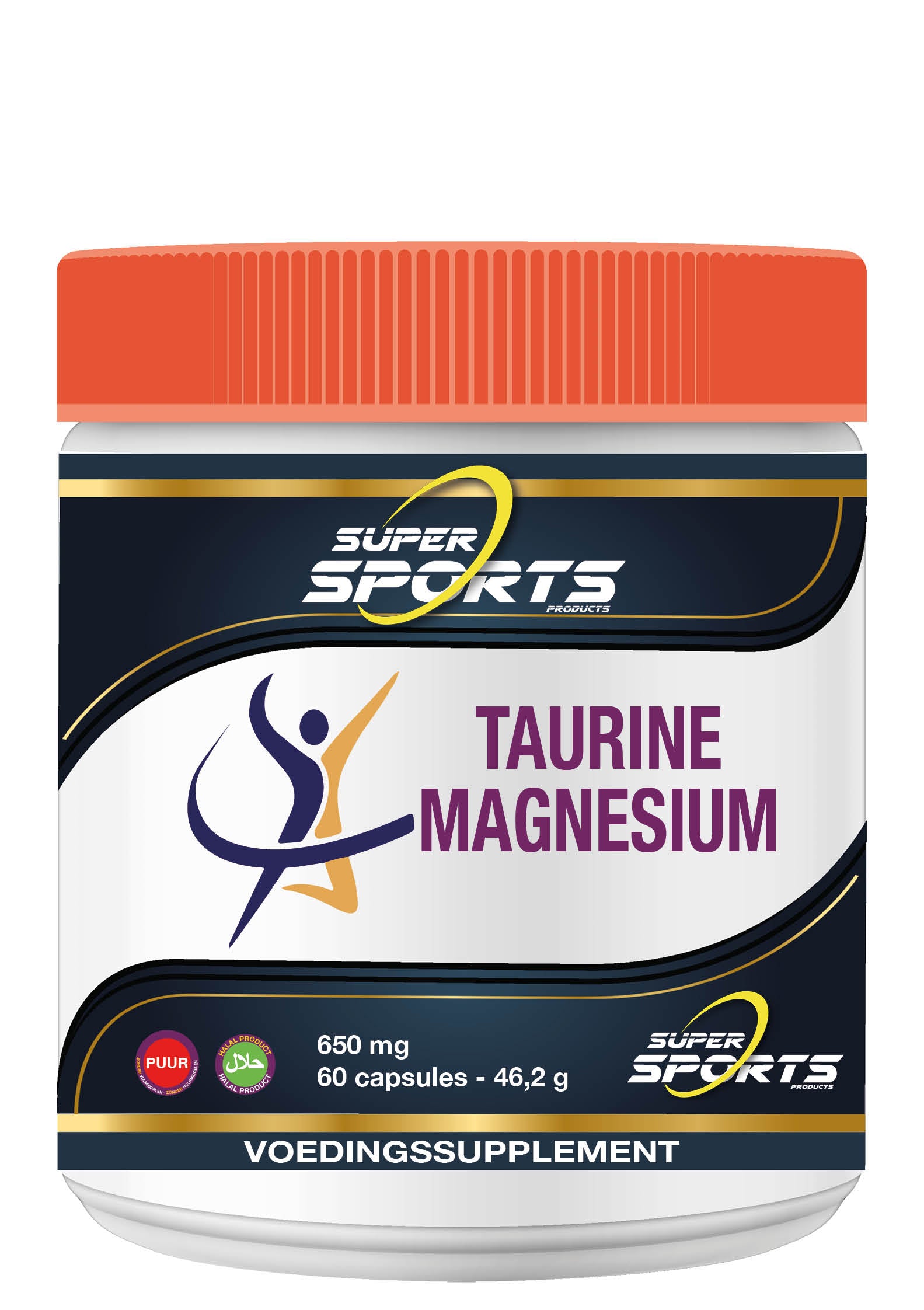 SNP Taurine 325mg magnesium 325mg puur 60 Capsules