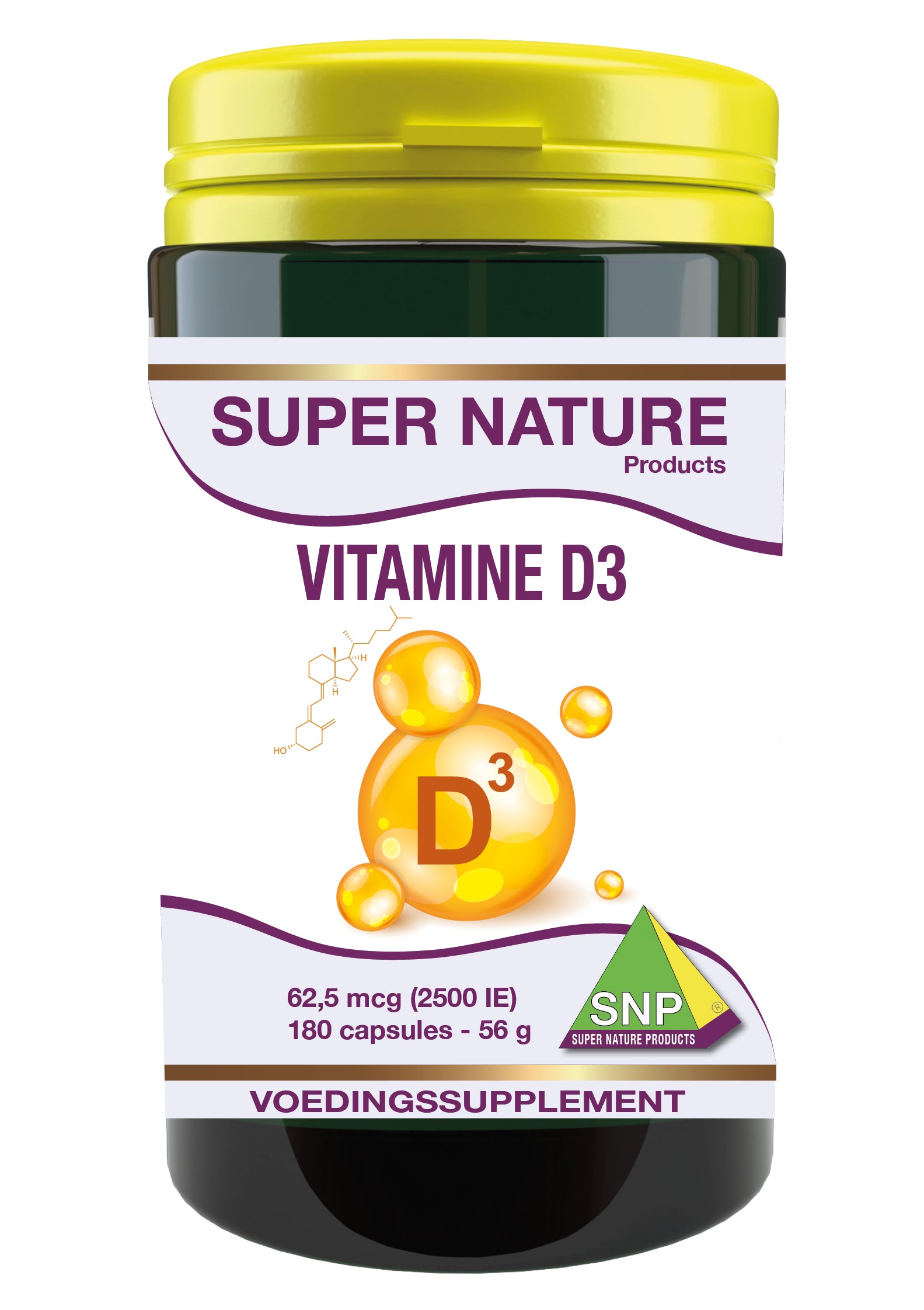 SNP Vitamine D3 2500IE 180 Capsules