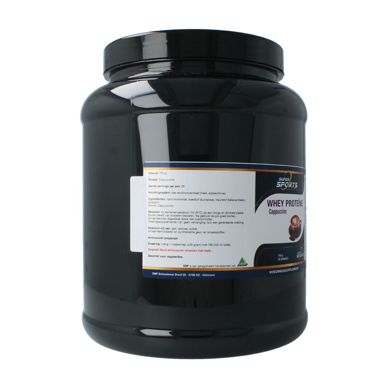 Nutritex Whey proteine cappuccino 750 Gram