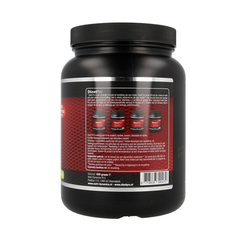 Dieet Pro Stevia banaan 400 Gram