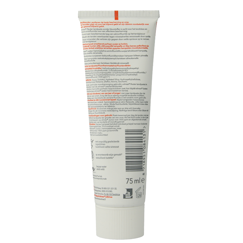 Elmex Tandpasta peuter 0-5 jaar 75 Milliliter