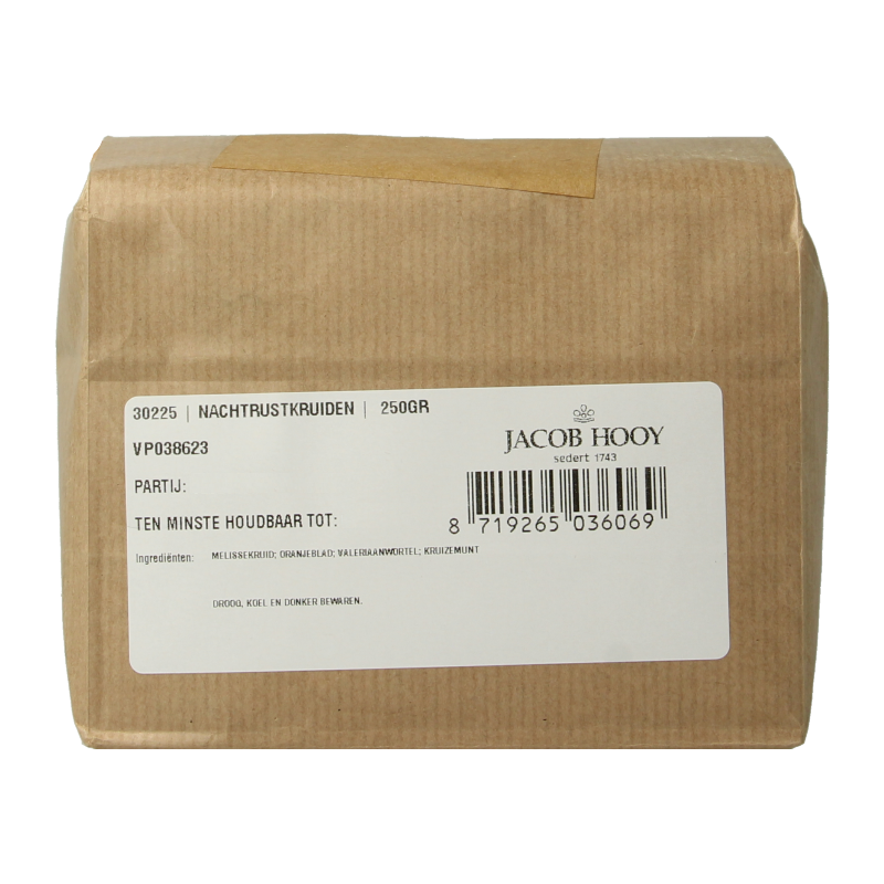 Jacob Hooy Nachtrustkruiden 250 Gram