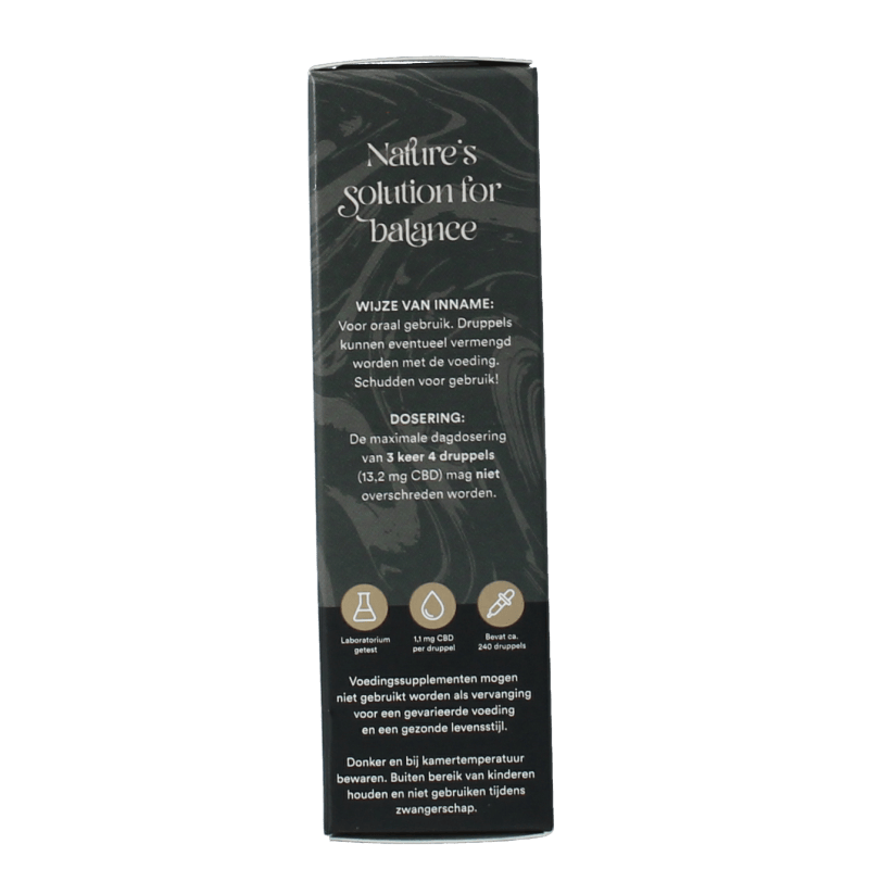 Zendrops CBD olie huisdieren 2.5% hond en kat 10 Milliliter