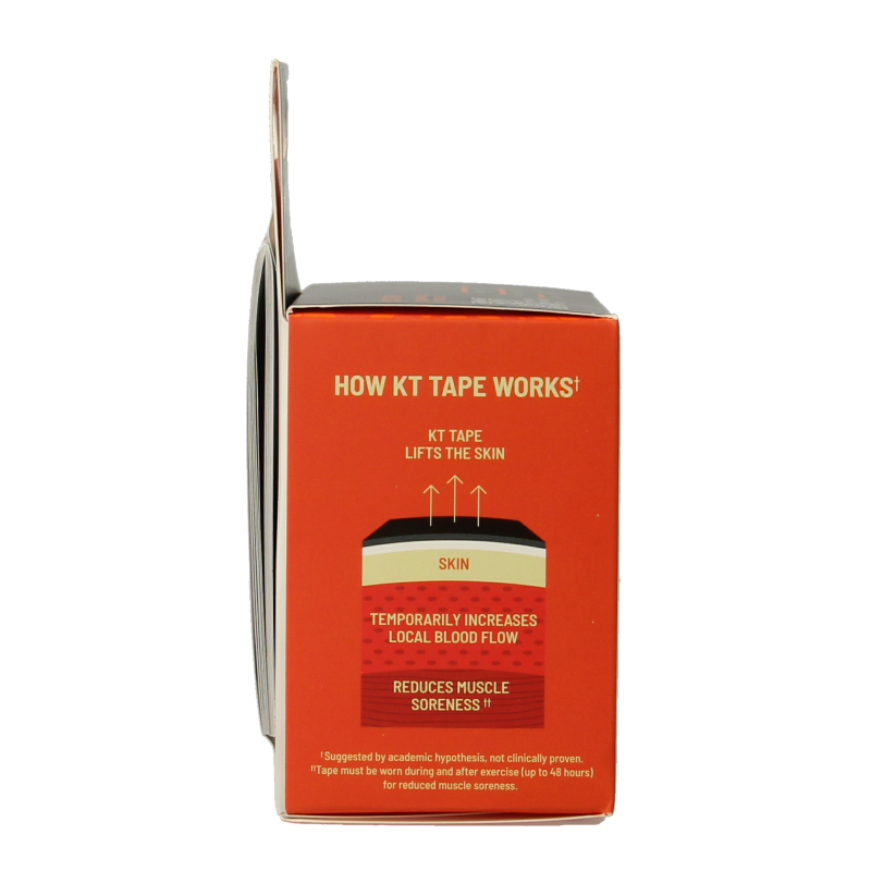 KT Tape Original precut 5 meter beige 20 Stuks