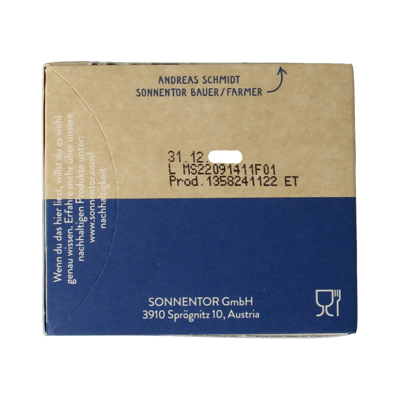 Sonnentor Gluhwein kruidenmix builtjes bio 18 Zakjes