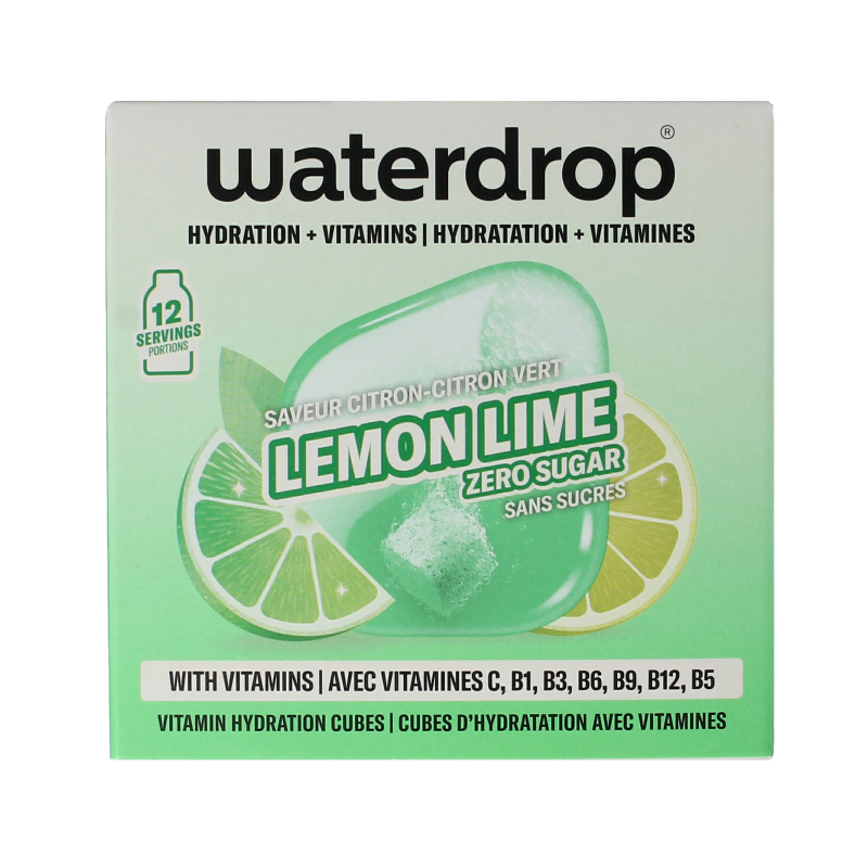 Waterdrop Microdrink focus lemon lime bruistabletten 12 Stuks