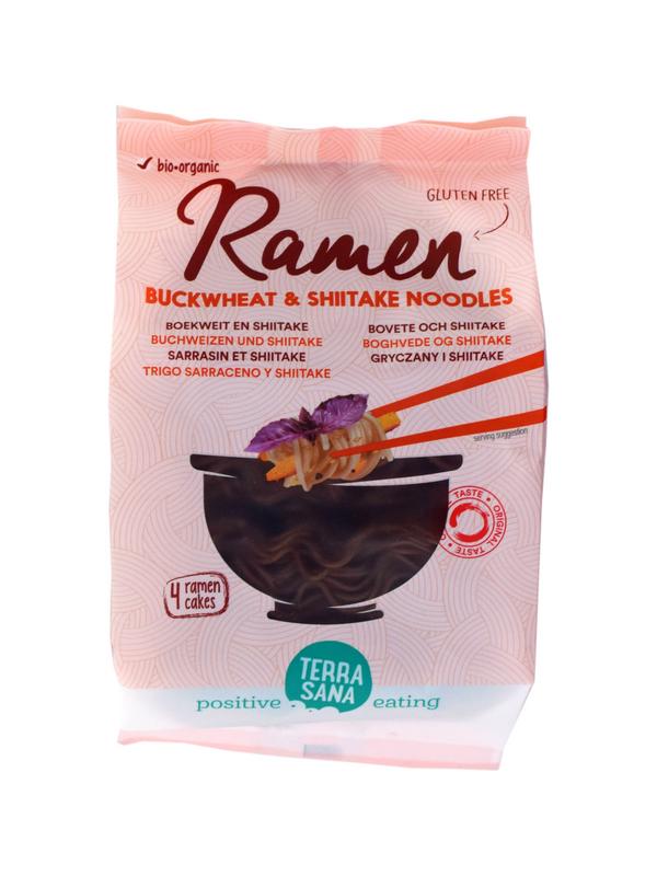 TerraSana Ramen boekweit shiitake bio 280 Gram