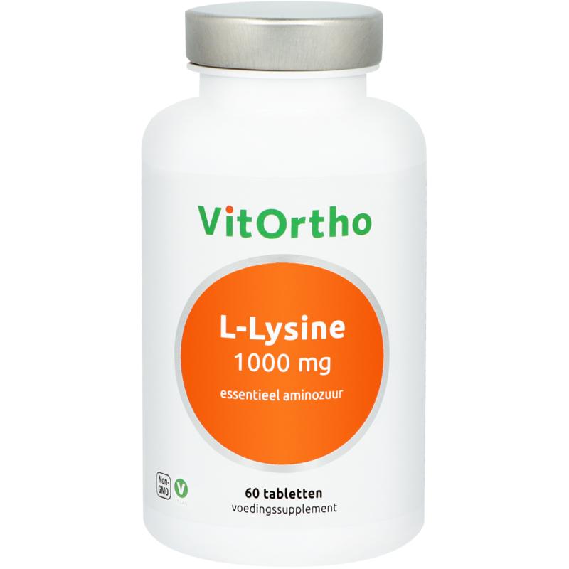 VitOrtho L-Lysine 1000mg 60 Tabletten