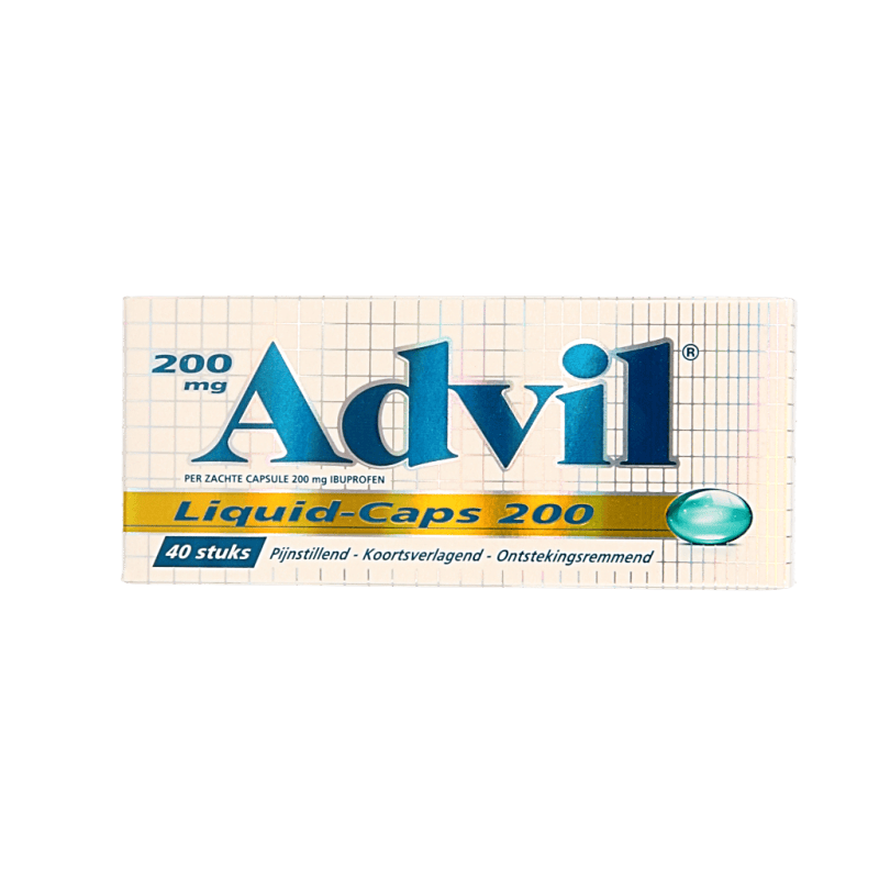 Advil Pijn Algemeen 40 Capsules Advil Reliva liquid capsules 200mg 40 Capsules