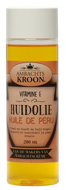 Ambachtskroon Lichaamsverzorging 200 Milliliter Ambachtskroon Vitamine E huidolie 200 Milliliter