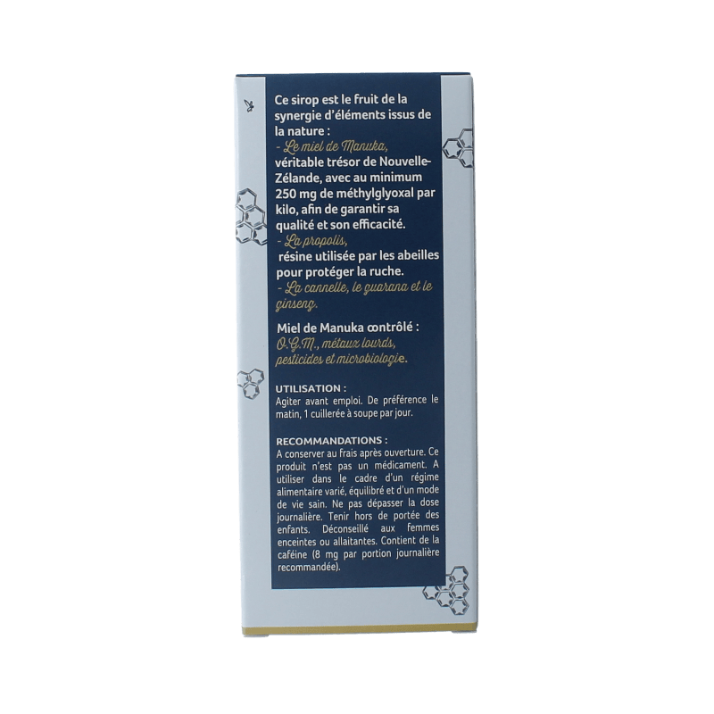Aprolis Kruidenpreparaten 150 Milliliter Aprolis Siroop manuka propolis guarana bio 150 Milliliter