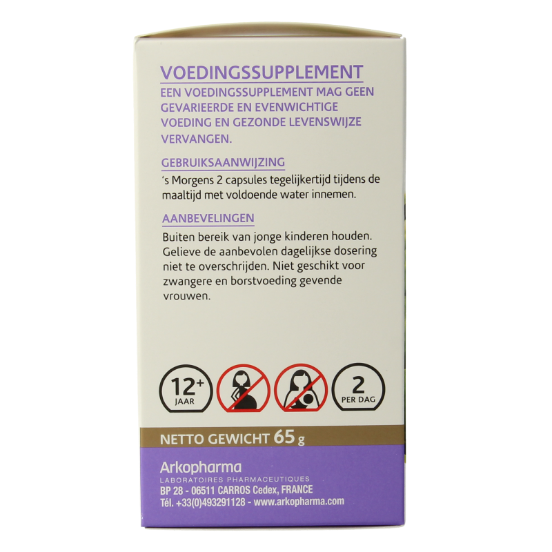 Arkocaps Kruidenpreparaten 150 Capsules Arkocaps Artisjok bio 150 Capsules