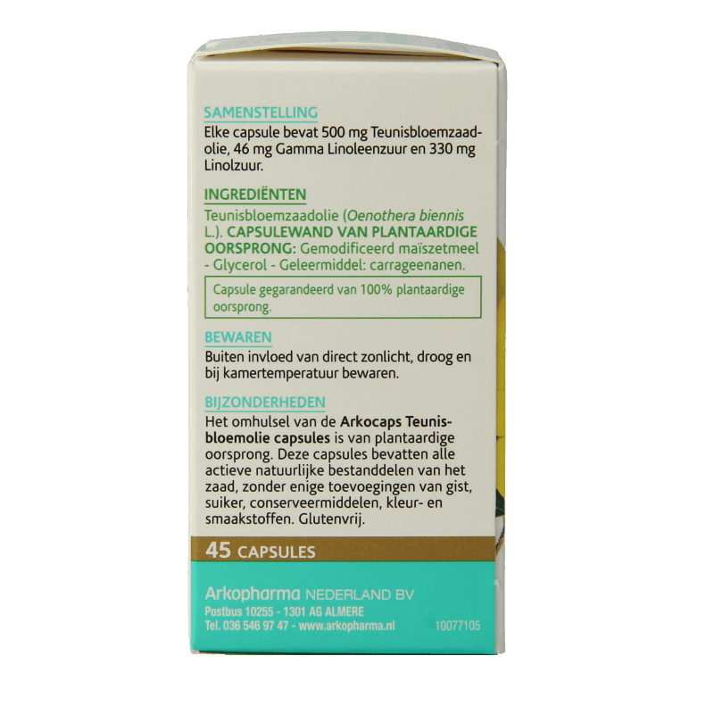 Arkocaps Vetzuren 45 Capsules Arkocaps Teunisbloemolie 45 Capsules