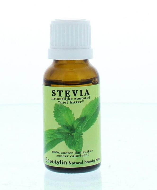 Beautylin Suikers en Zoetstoffen 20 Milliliter Beautylin Stevia niet bitter druppelfles 20 Milliliter