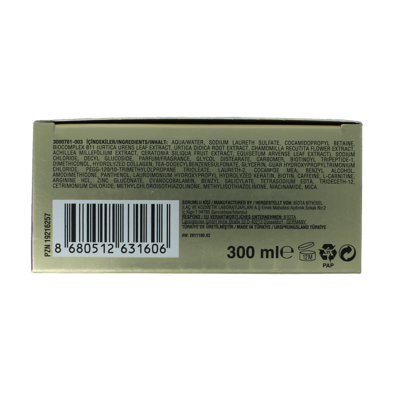 Bioxcin Haarverzorging 300 Milliliter Bioxcin Collageen volume shampoo 300 Milliliter