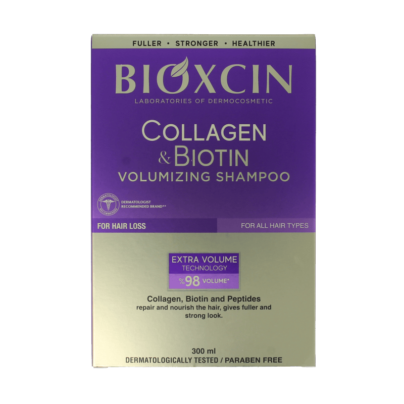 Bioxcin Haarverzorging 300 Milliliter Bioxcin Collageen volume shampoo 300 Milliliter