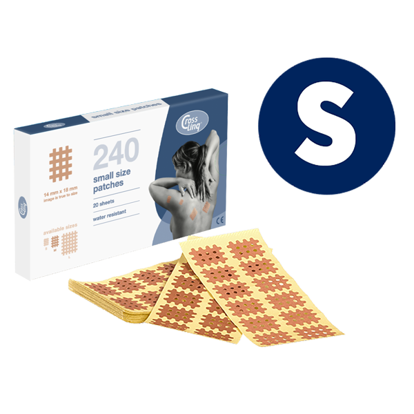 Cure Tape Sporttapes 240 Stuks Cure Tape Crosslinq maat S 240 Stuks