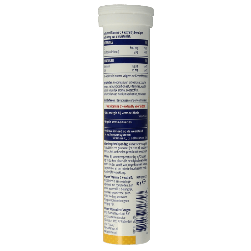 Davitamon Vitamine Multi 15 Bruistabletten Davitamon Vitamine C & D3 bruistabletten 15 Bruistabletten