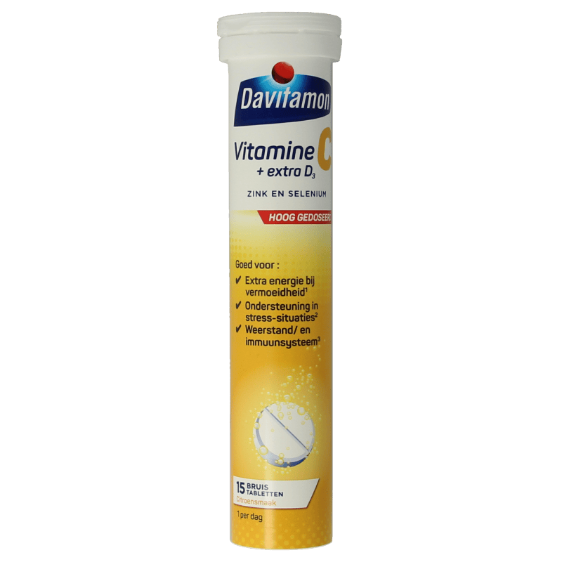 Davitamon Vitamine Multi 15 Bruistabletten Davitamon Vitamine C & D3 bruistabletten 15 Bruistabletten