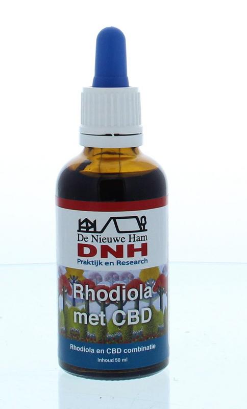 Dr B Kruidenpreparaten 50 Milliliter Dr B Rhodiola met CBD frequentie tinctuur 50 Milliliter
