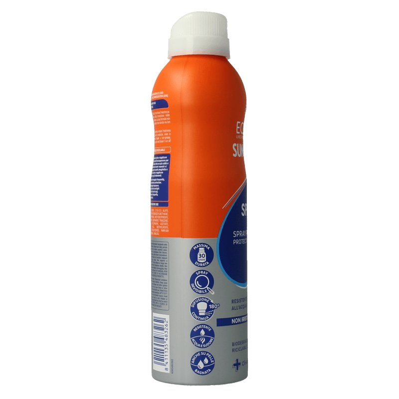 Ecran Zonnen 250 Milliliter Ecran Sun milk spray invisible sport SPF50 250 Milliliter