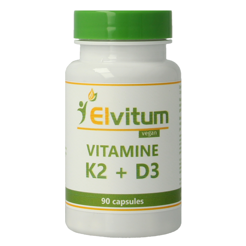 Elvitum Vitamine Multi 90 Vegetarische capsules Elvitum Vitamine K2 & D3 90 Vegetarische capsules
