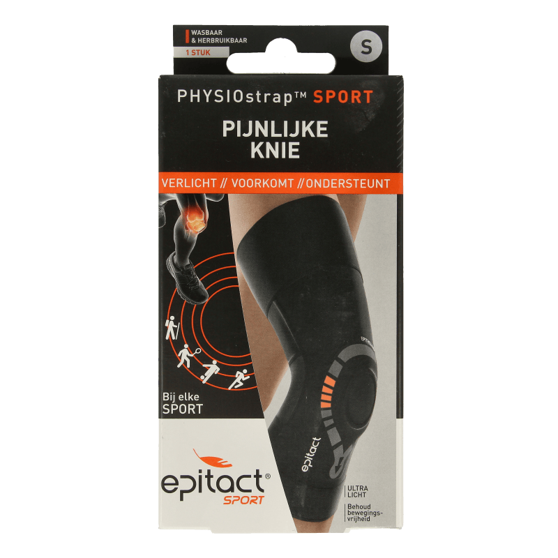 Epitact Braces 1 Stuks Epitact Knie sport maat S 1 Stuks