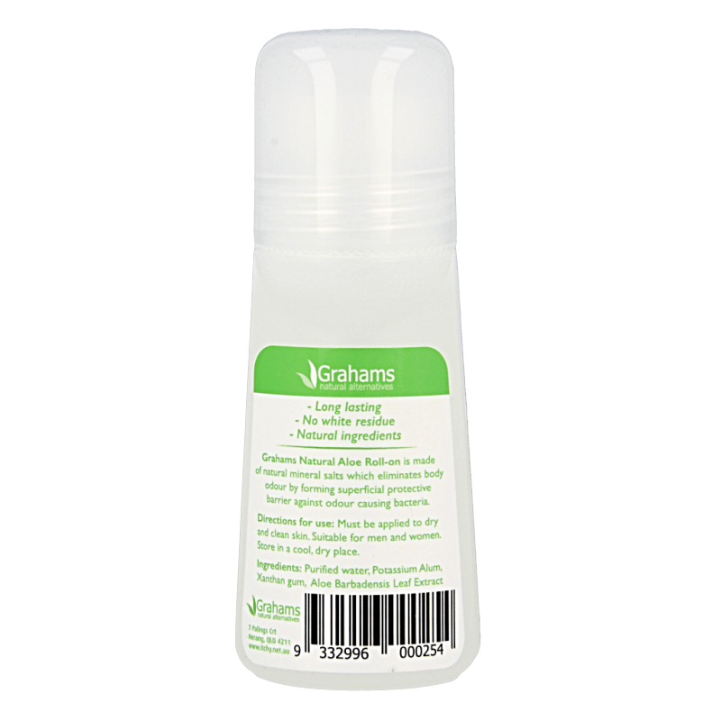 Grahams Deodorant 65 Milliliter Grahams Deodorant mineral aloe 65 Milliliter