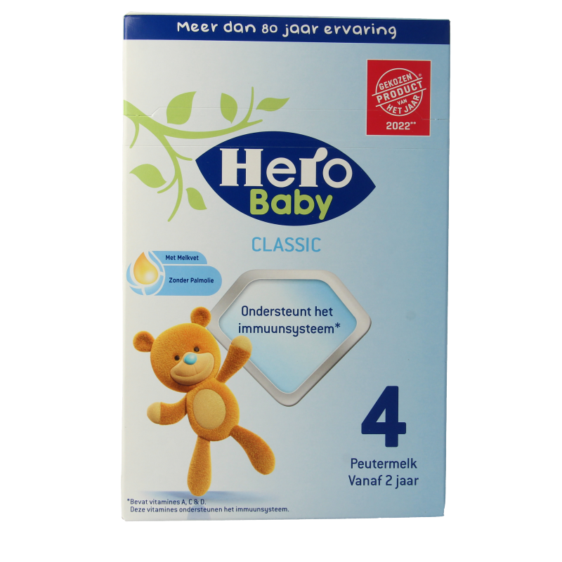 Hero Baby en Peuter Voeding 700 Gram Hero Nutrasense peutermelk 4 (2+jr) 700 Gram