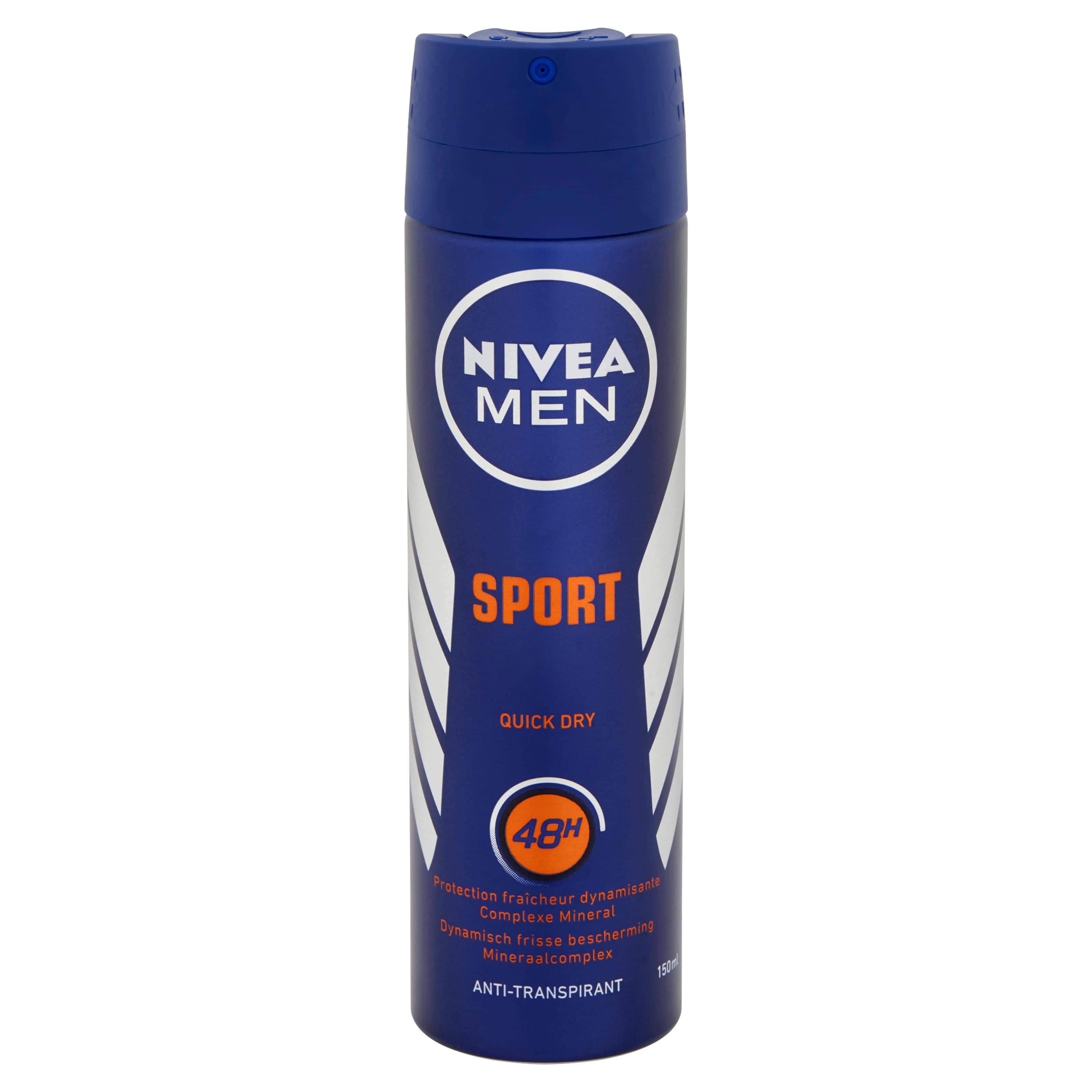 Nivea Deodorant 150 Milliliter Nivea Men deodorant spray sport 150 Milliliter