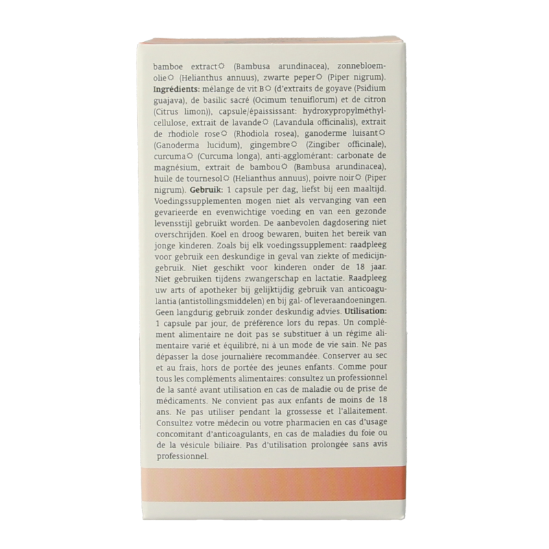 Royal Green Kruidenpreparaten 60 Vegetarische capsules Royal Green Vitamine B complex bio 60 Vegetarische capsules