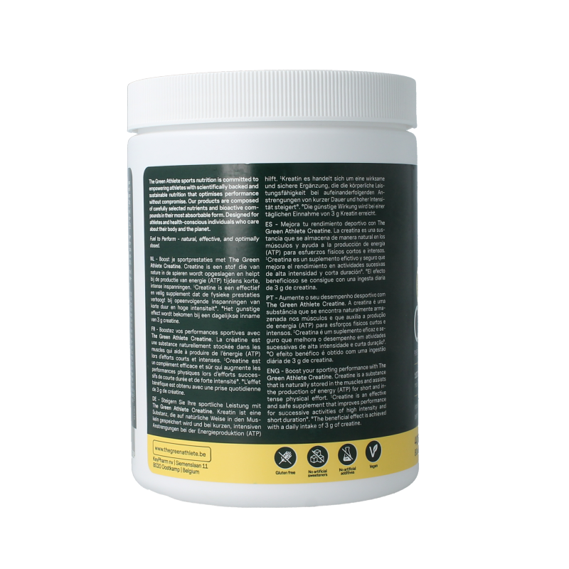 The Green Athlete Aminozuren 400 Gram The Green Athlete Creatine 400 Gram
