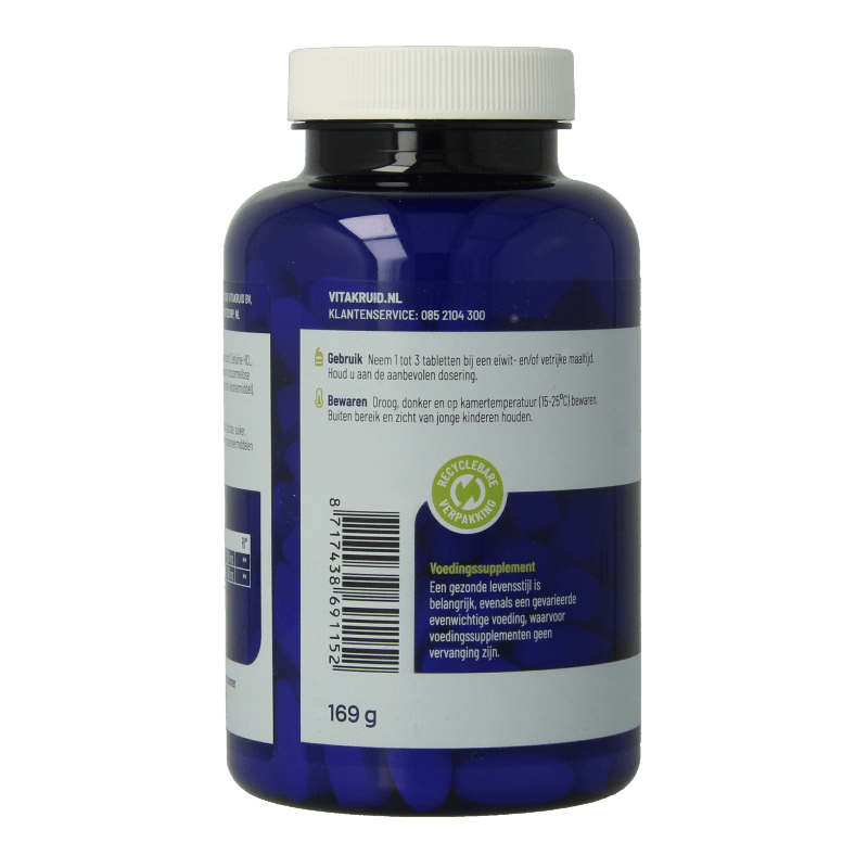 Vitakruid Amino Acids 120 Tabletten Vitakruid Betaine HCL 650mg & Pepsin 160mg120 Tablets