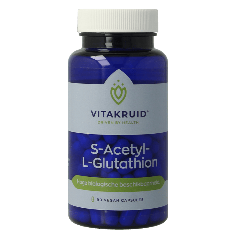 Vitakruid Aminozuren 90 Vegetarische capsules Vitakruid S-Acetyl-L-Glutathion 90 Vegetarische capsules