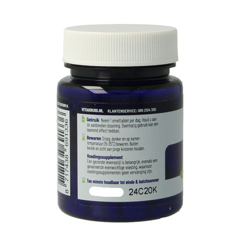 Vitakruid Vitamine Enkel 90 Smelttabletten Vitakruid B12 1000 mcg methylcobalamine 90 Smelttabletten