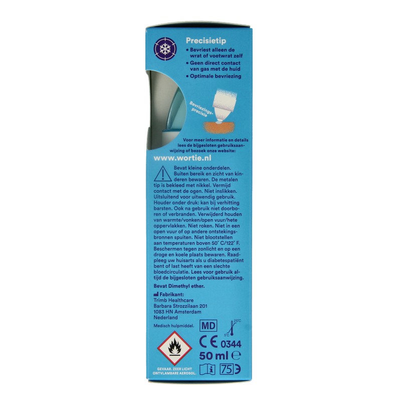 Wortie Lichaamsverzorging 50 Milliliter Wortie Wrattenverwijderaar cool 50 Milliliter