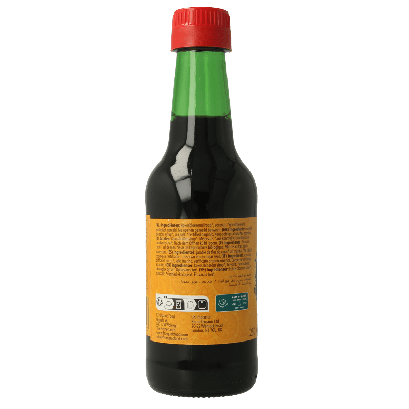 Yakso Sauzen en Smaakmakers 250 Milliliter Yakso Kokos aminos bio 250 Milliliter