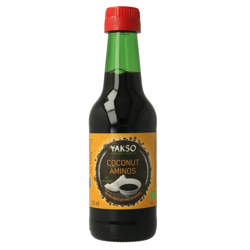 Yakso Sauzen en Smaakmakers 250 Milliliter Yakso Kokos aminos bio 250 Milliliter