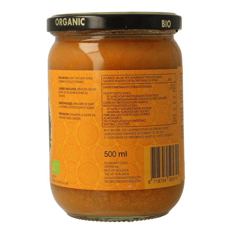 Yakso Soepen en Bouillons 500 Milliliter Yakso Laksa bio 500 Milliliter