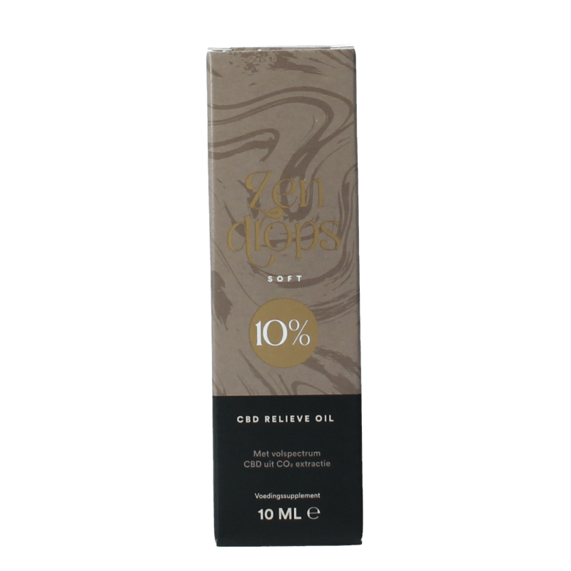 Zendrops Kruidenpreparaten 10 Milliliter Zendrops CBD oil soft 10% 10 Milliliter