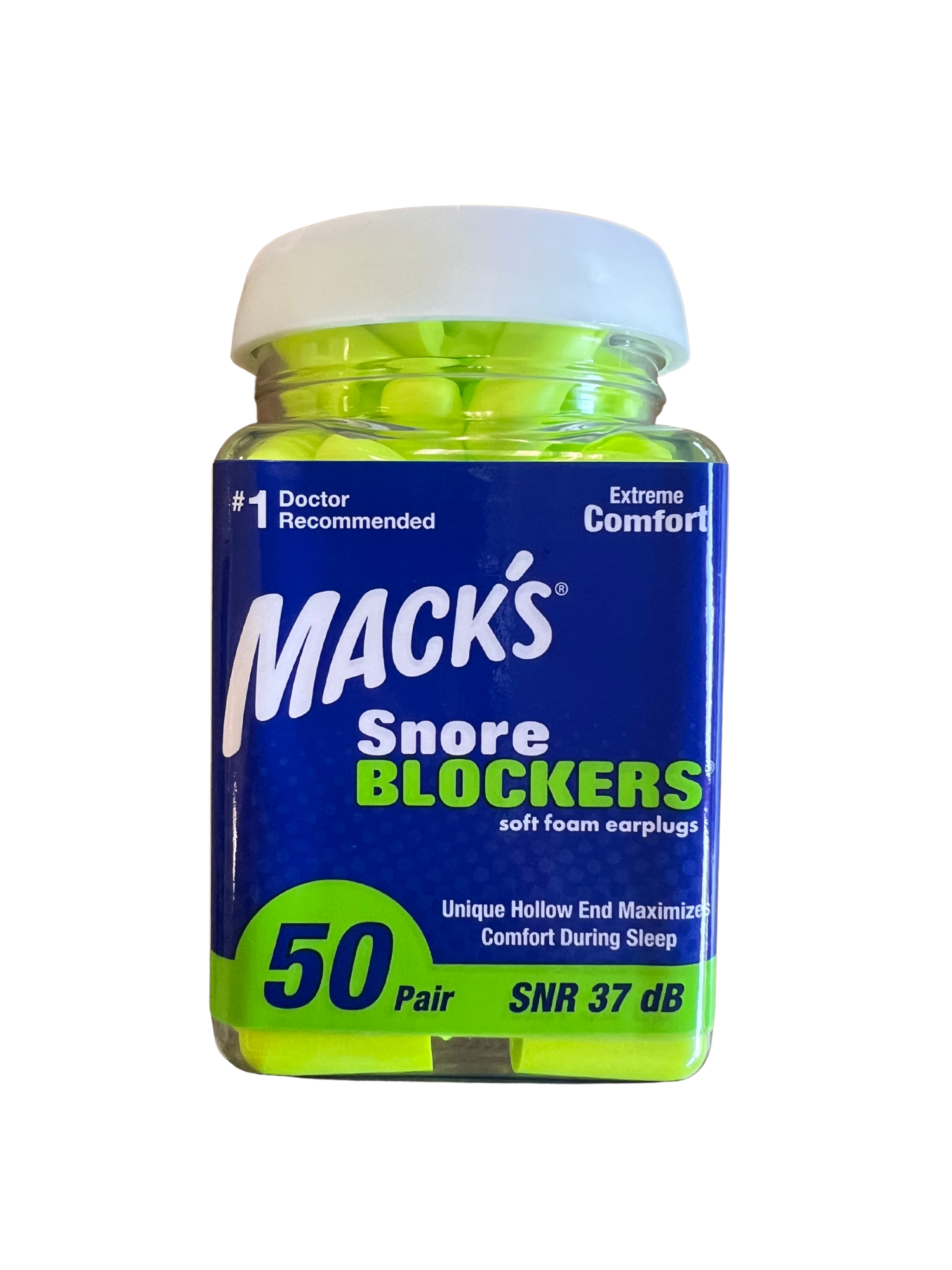 Macks Snore Blockers 50.00 Paar
