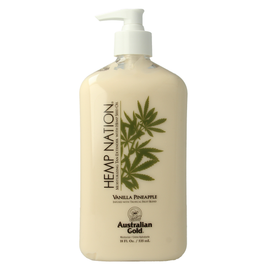 Australian Gold Hemp nation tan extender vanilla pineapple 535.00 Milliliter